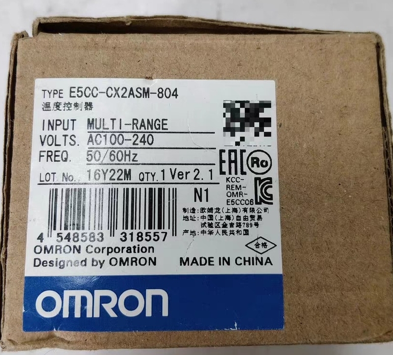 Omron Thermostat E5Cc-Cx2Asm-804, 4~20Ma Output, Two-Way Alarm with 485 Communication