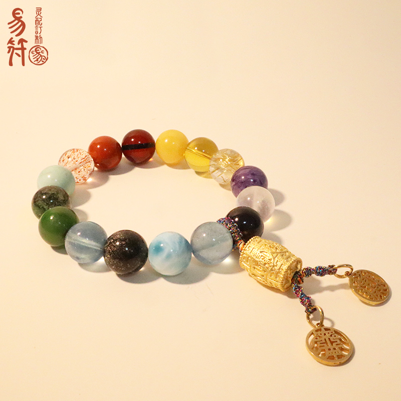 Easter (natural crystal treasure) Handstring necklace pendant one-on-one design high-end customized men and women good luck handmade