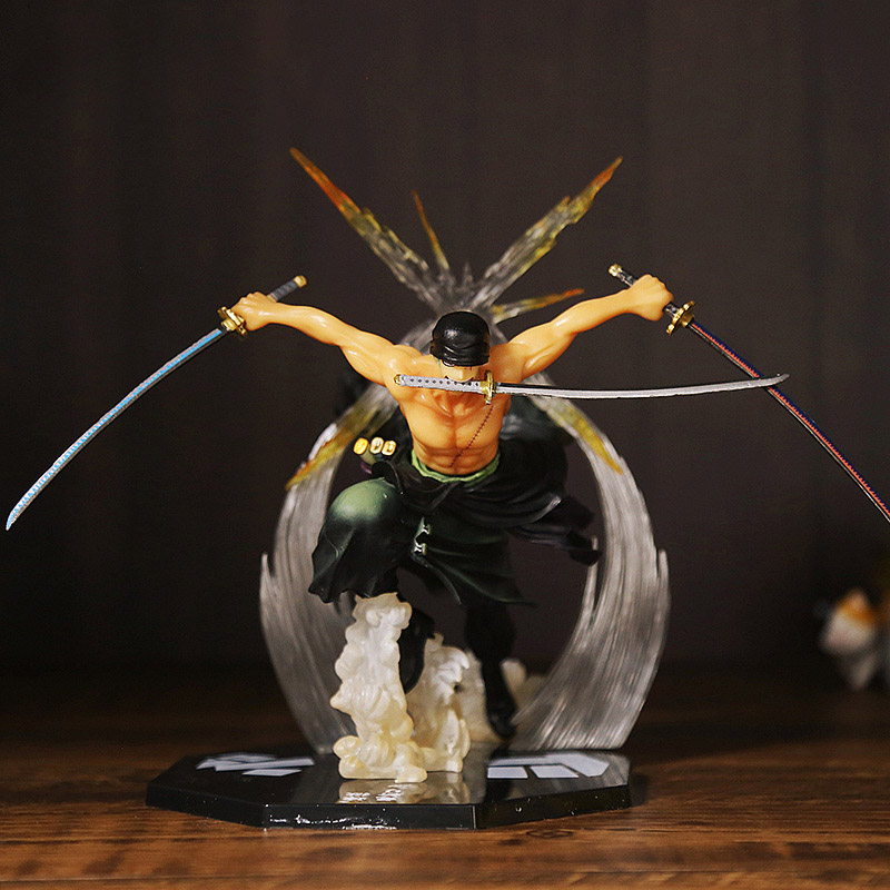 Full set of sea thief king model Ruff model Solon swing piece white beard cartoon paparazzi limited edition Ace secondary meta