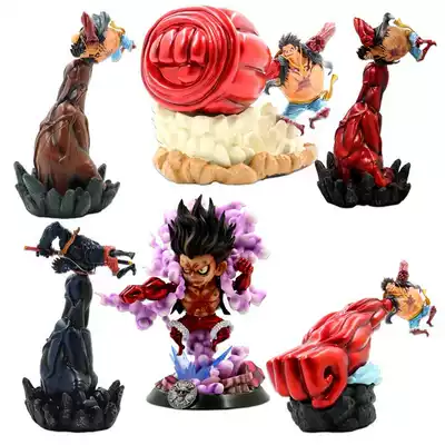 One Piece Model Large gk Rufu Four-speed Super Ape King Model Pendings Gifts Full Set of Limited Edition Statues
