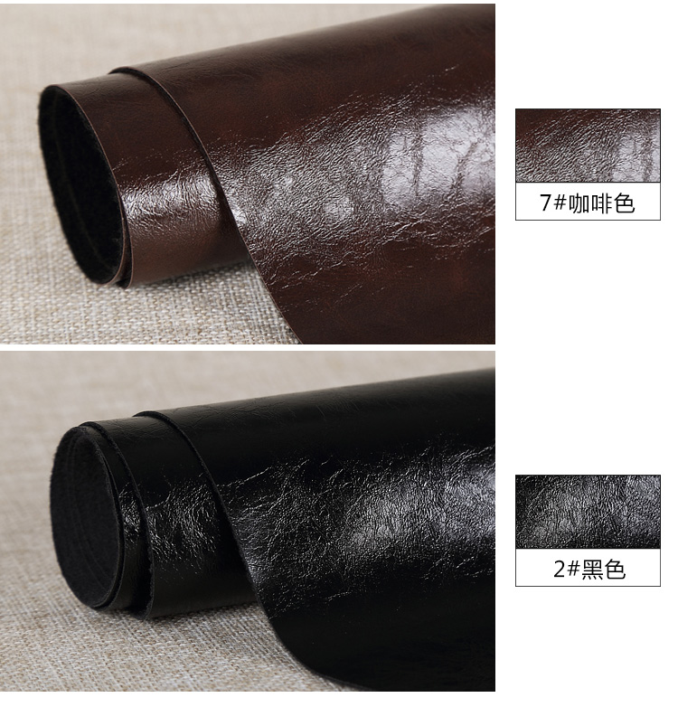 Dầu sáp da pu da vải sofa mềm túi ghế thẻ da nhân tạo tự làm da thủ công da không thấm nước vải linen thô