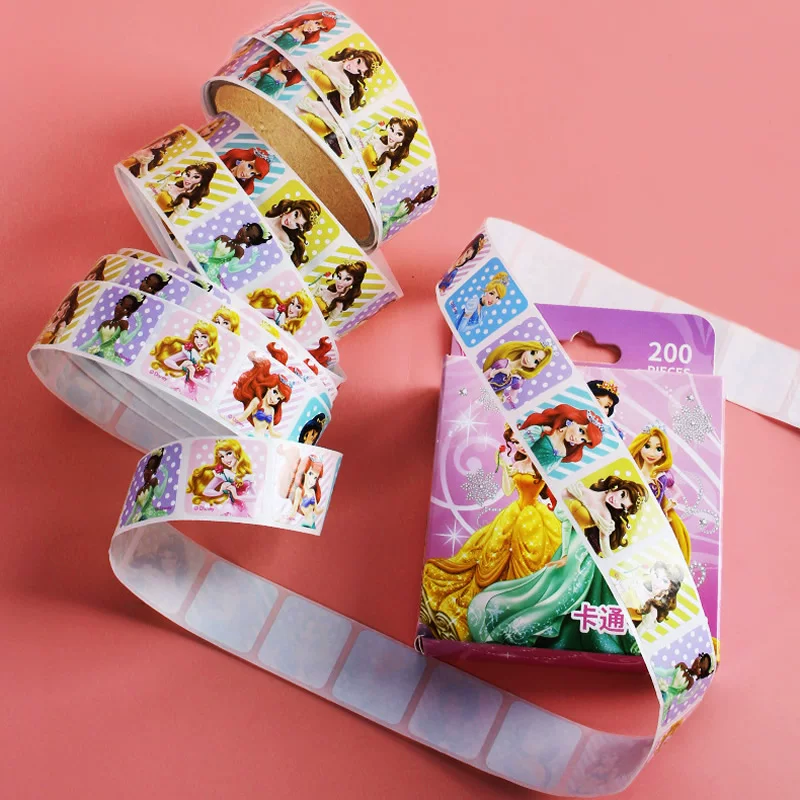 200Pcs/Box Stickers Removable Cartoon Sticker