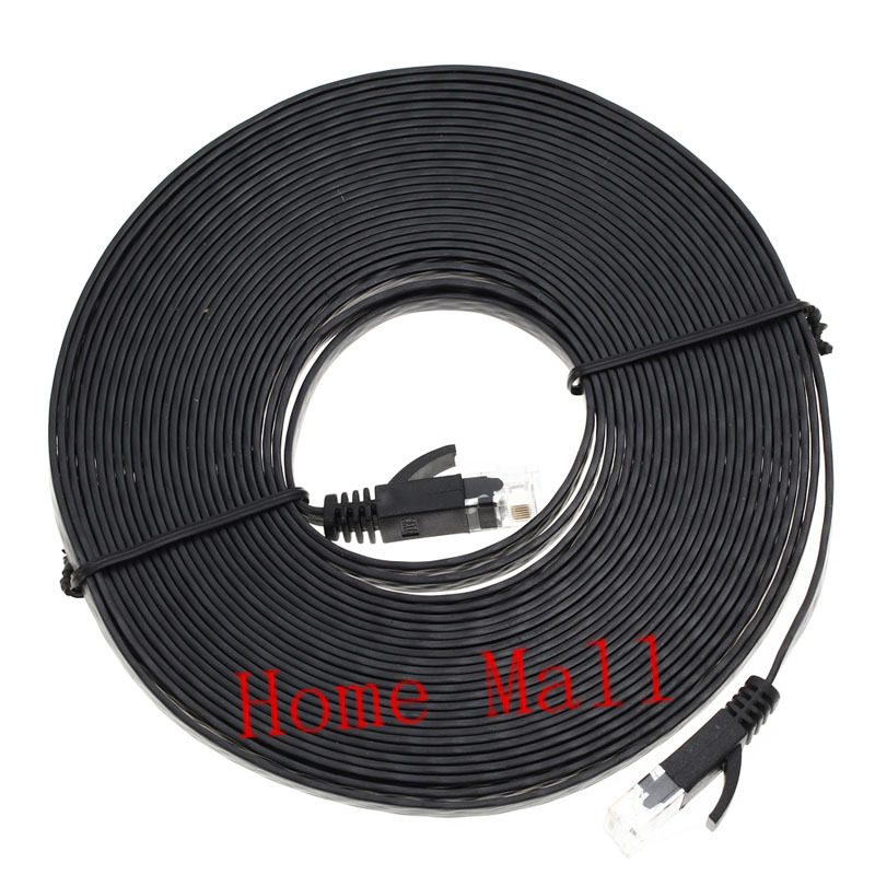 1M 3M 5M 10M Ethernet Cables Flat CAT6 UTP Modem Router