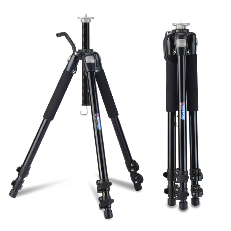 Vitley 05T professional aluminum alloy tripod without gimbal single eye photography slide camera heavy bird bracket