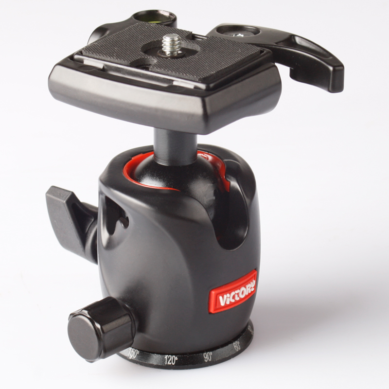 Vetley 28HM tripod camera bracket Single-foot frame panoramic spherical tripod head monocular photography slide rail accessory