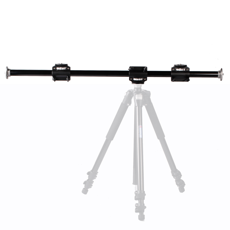 Vitley 1 meter four-head overhead shot rod camera center axis cross bar tripod vertical cross arm center axis extension rod