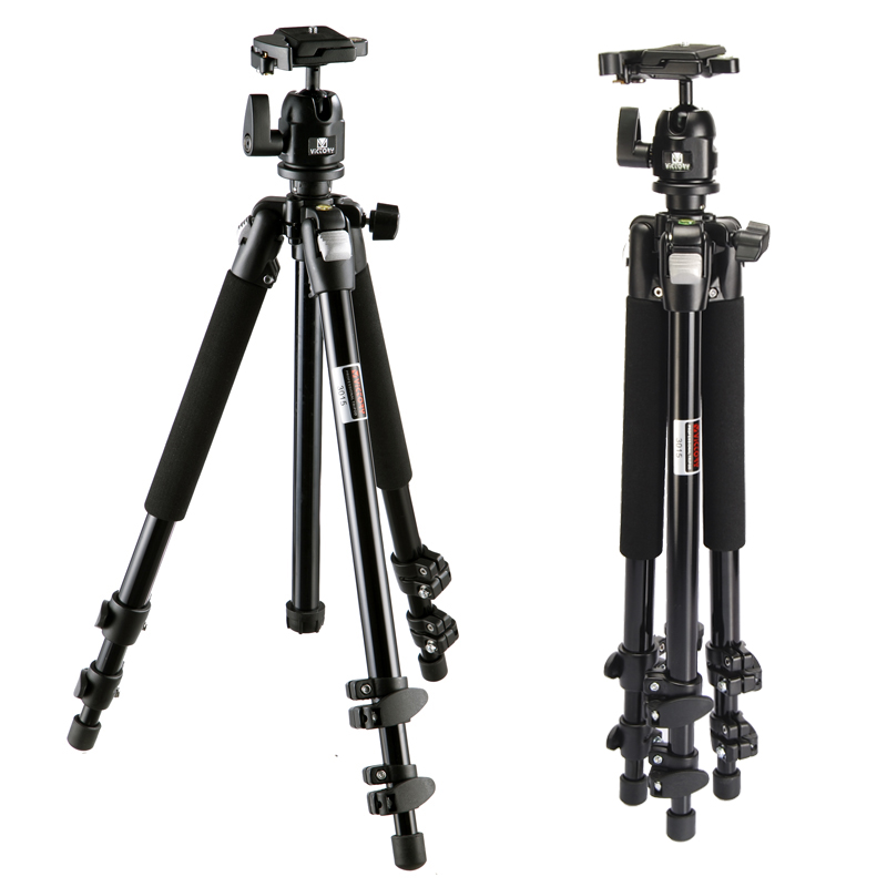 Vitley 3015 Canon tripod single-eye camera tripod aluminum alloy photography PTZ mobile phone live bracket