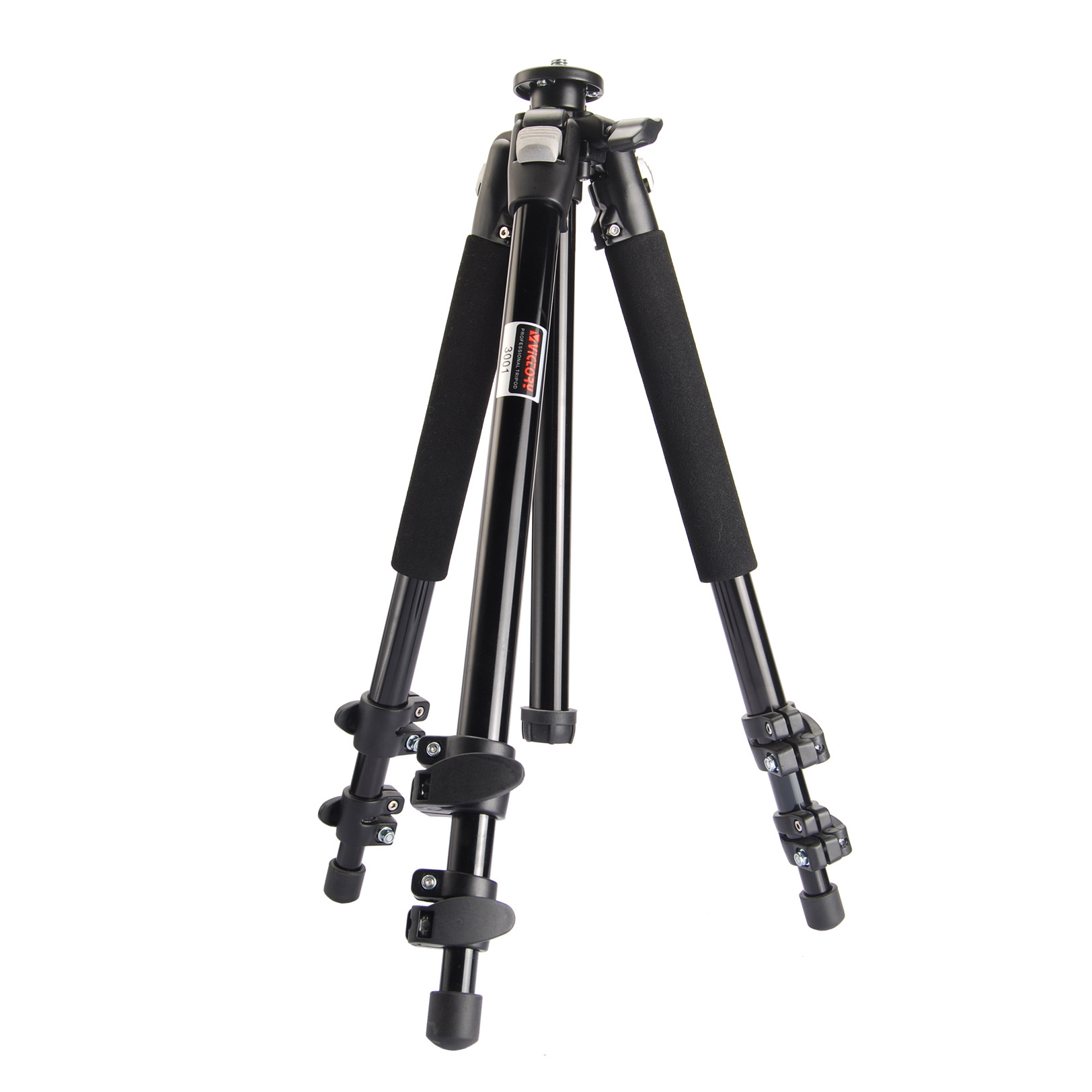 Vitley aluminum alloy photographic tripod pull-buttoned without tripod head single eye camera bracket tripod