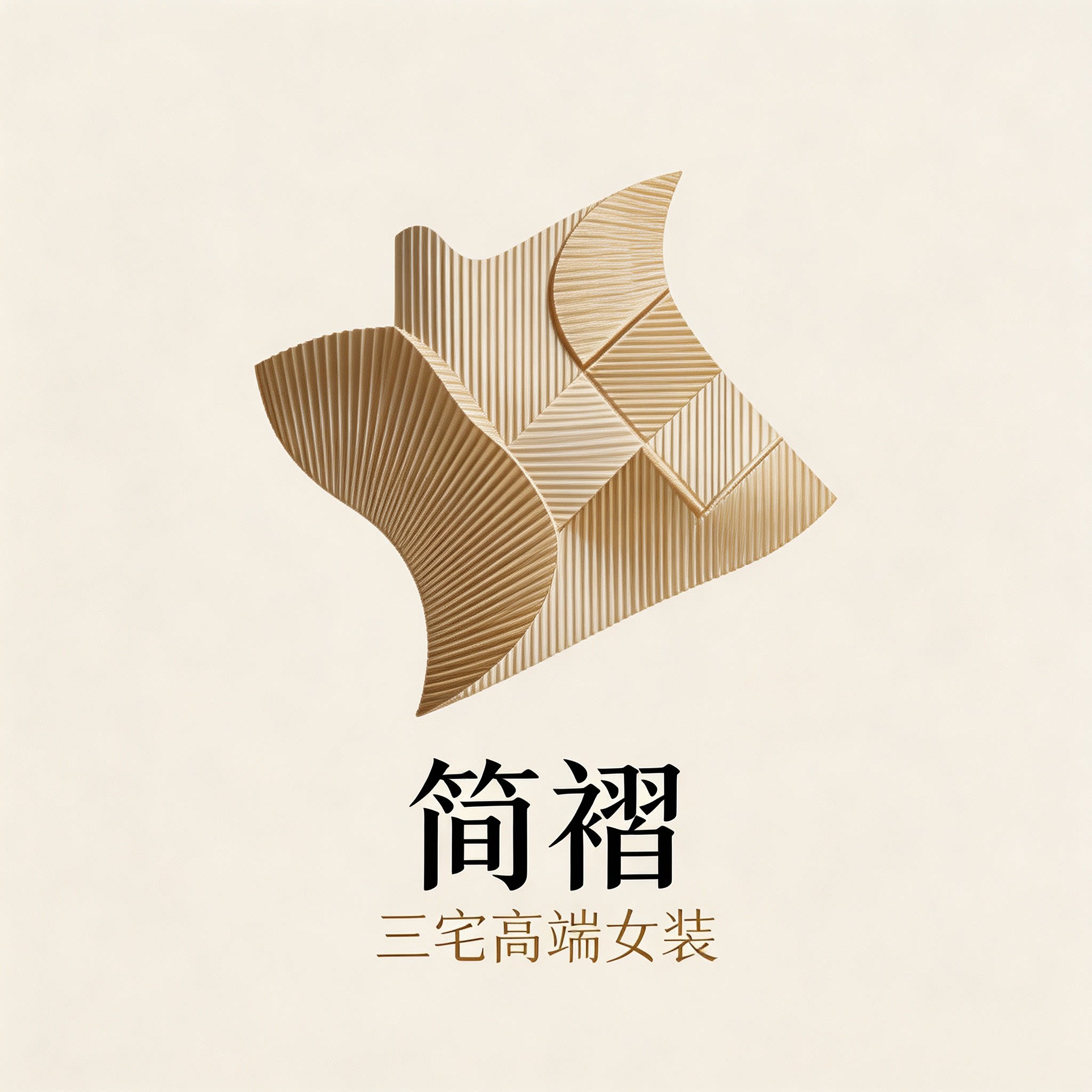 简褶  三宅高端女装