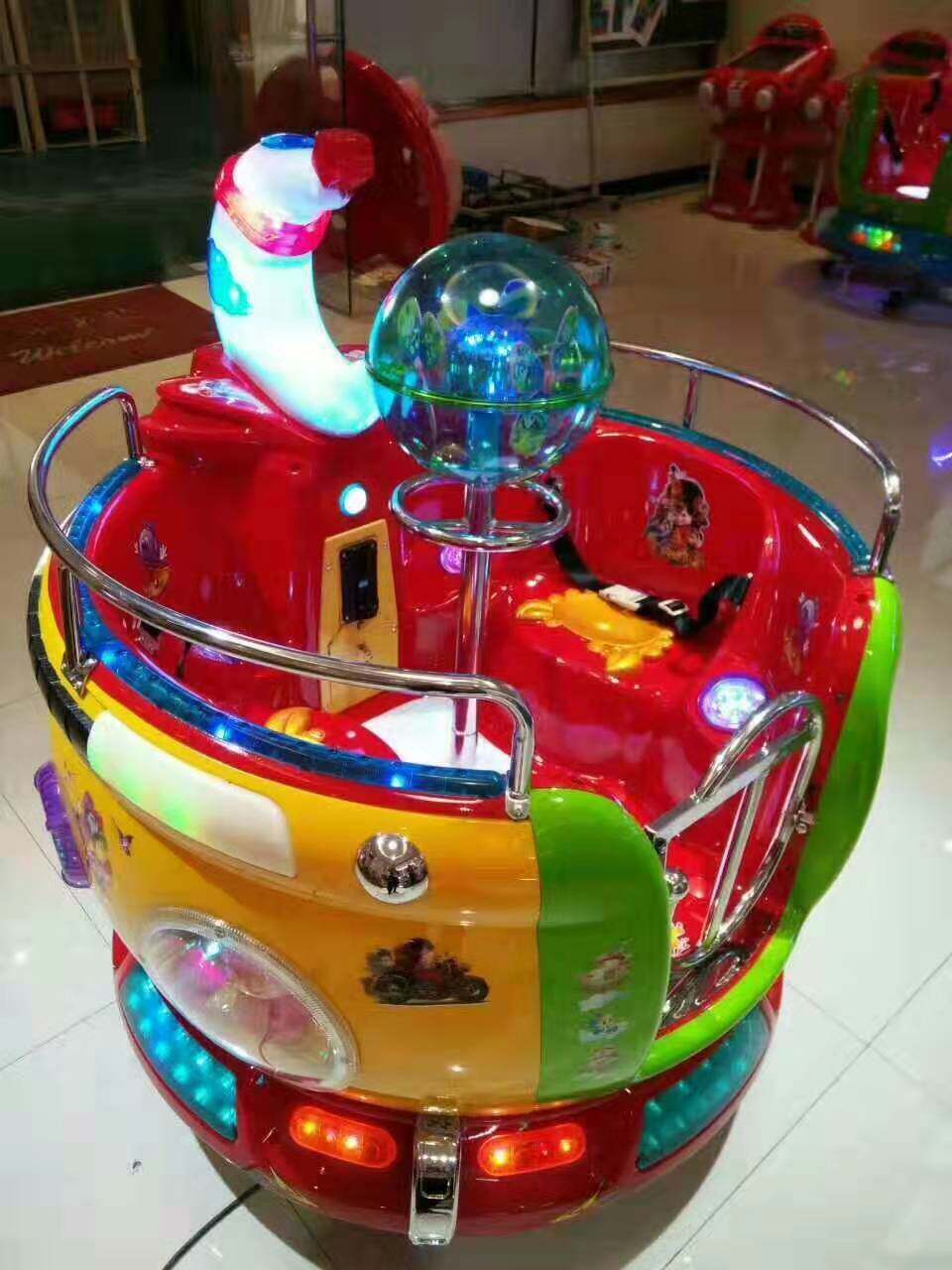 Direct Sales Double Parenting Electric Coin Russia Turntable Rocking Car Sweep Code Payment Swing Machine Pleasure Equipment