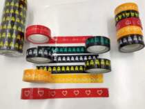 Low price wholesale DIY hand decorative tape cartoon pattern color tape hand account material cute sticker tape