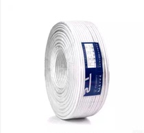 High definition cable TV line closed circuit pure copper SYWV75-5 four shielded set-top box satellite TV line