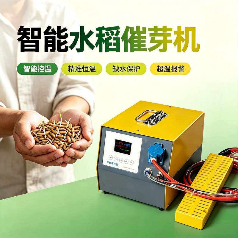 Intelligent Rice Germination Machine, Seed Sprouting, Oxygenation, and Heating Machine, Plug-And-Play, Fast and Efficient, Suitable for Multiple Varieties of Seed Soaking Intelligent Rice Germination Machine, Seed Sprouting, Oxygenation, and Heating Machine, Plug-And-Play, Fast and Efficient, Suitable for Multiple Varieties of Seed Soaking