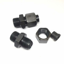 Hydraulic joint tubing accessories flared 4 6 8 10 12 brass to wire male flared flared tube connector M10 * 1