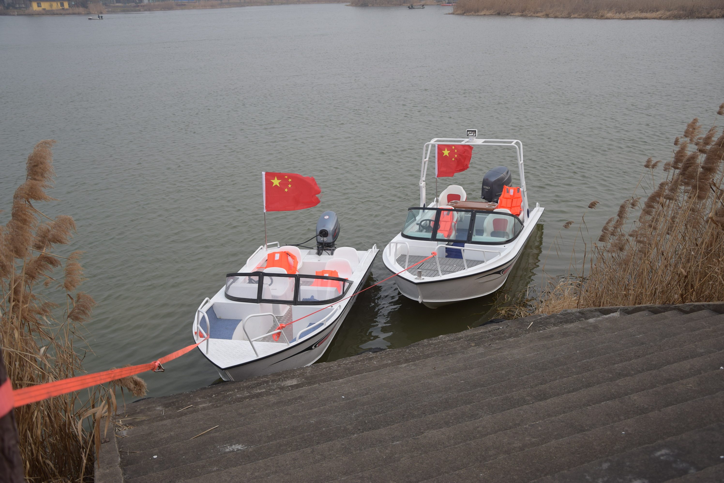 Aluminum alloy speedboat yacht assault fishing boat fishing boat lifesaving speedboat patrol boat luya boat assault boat