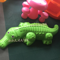 Luxury kindergarten balanced single-plank bridge children cartoon crocodile dinosaur community climbing physical training sand water game