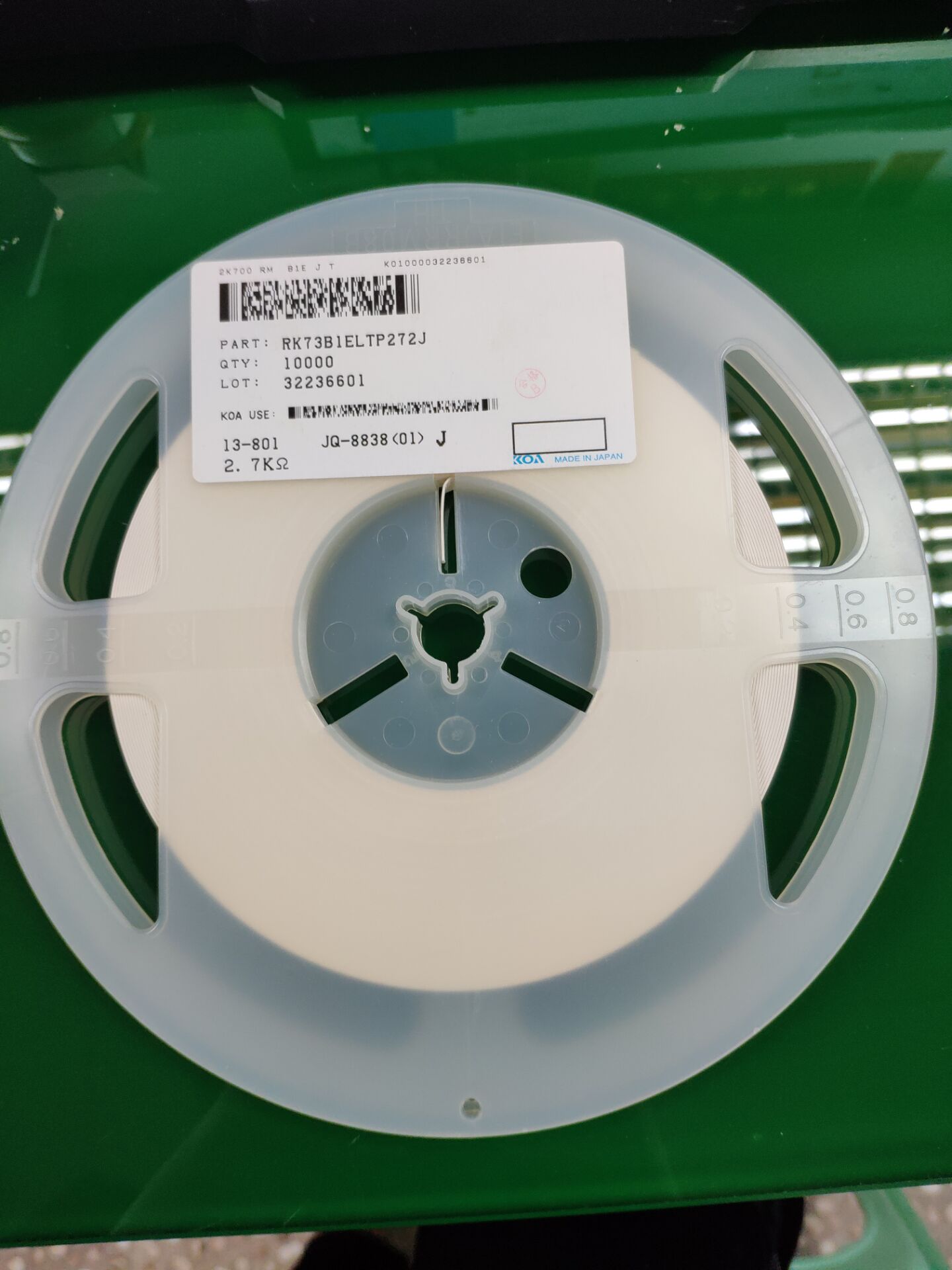 Japan KOA CPK resistance 0402 1005 high precision volume resistance not required-Taobao