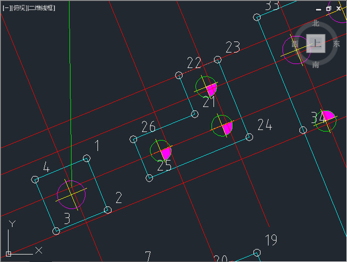 cad segment number plugin Multisection line extraction coordinates program bjzd Chengtai corner point foundation line Site Line