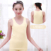 trẻ em mùa hè không tay bông cotton nhỏ vest áo trong lớn cậu bé xà ngang phía dưới màu bông cô gái mỏng lót 