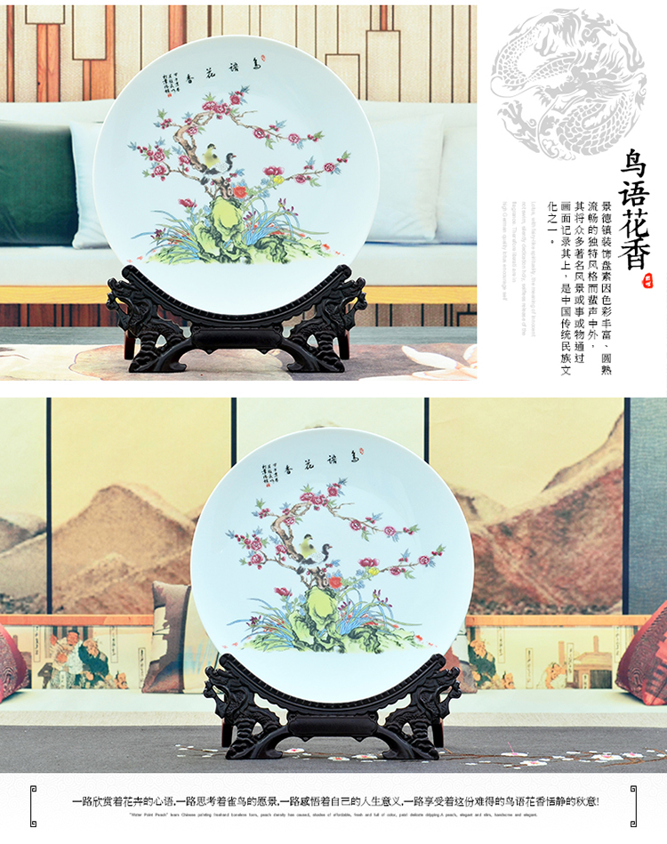 Jingdezhen gốm Trung Quốc trang trí đồ trang trí nhỏ đồ trang trí phòng khách nhà sáng tạo bàn TV tủ thủ công trang tri phong tro