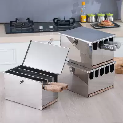 Stainless steel large kitchen knife shelf Kitchen knife holder Fruit knife holder knife box with lock knife box Hotel multi-function commercial