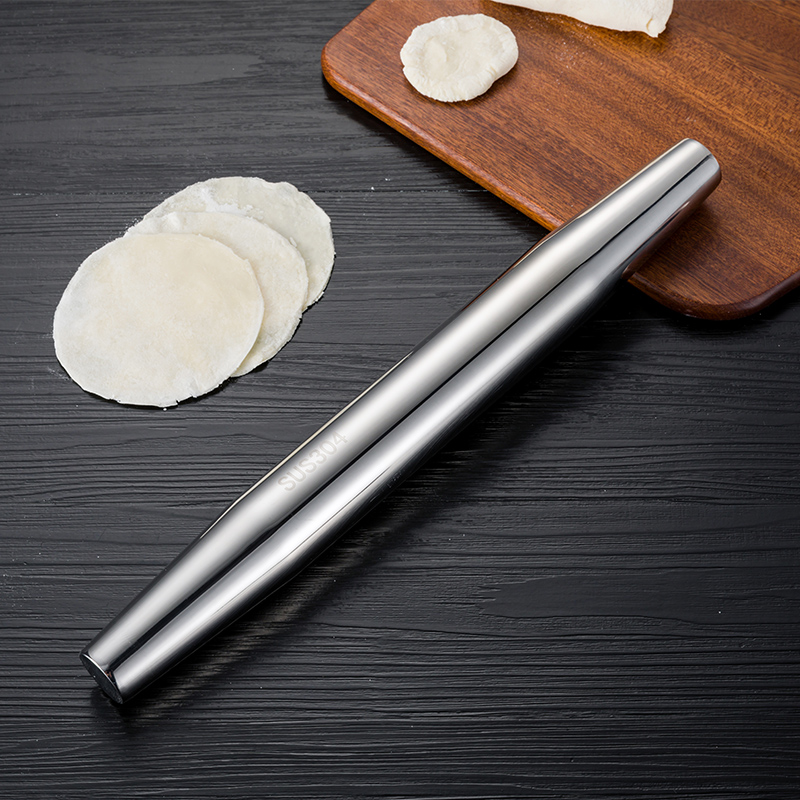 Antibacterial and mildew-proof food grade 304 stainless steel rolling noodles with domestic stick water dumplings Rolling Noodles Rolling and baking