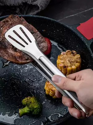 Thickened stainless steel barbecue clip baking cake bread clip Kitchen barbecue food clip Ice Cube multi-purpose cake clip