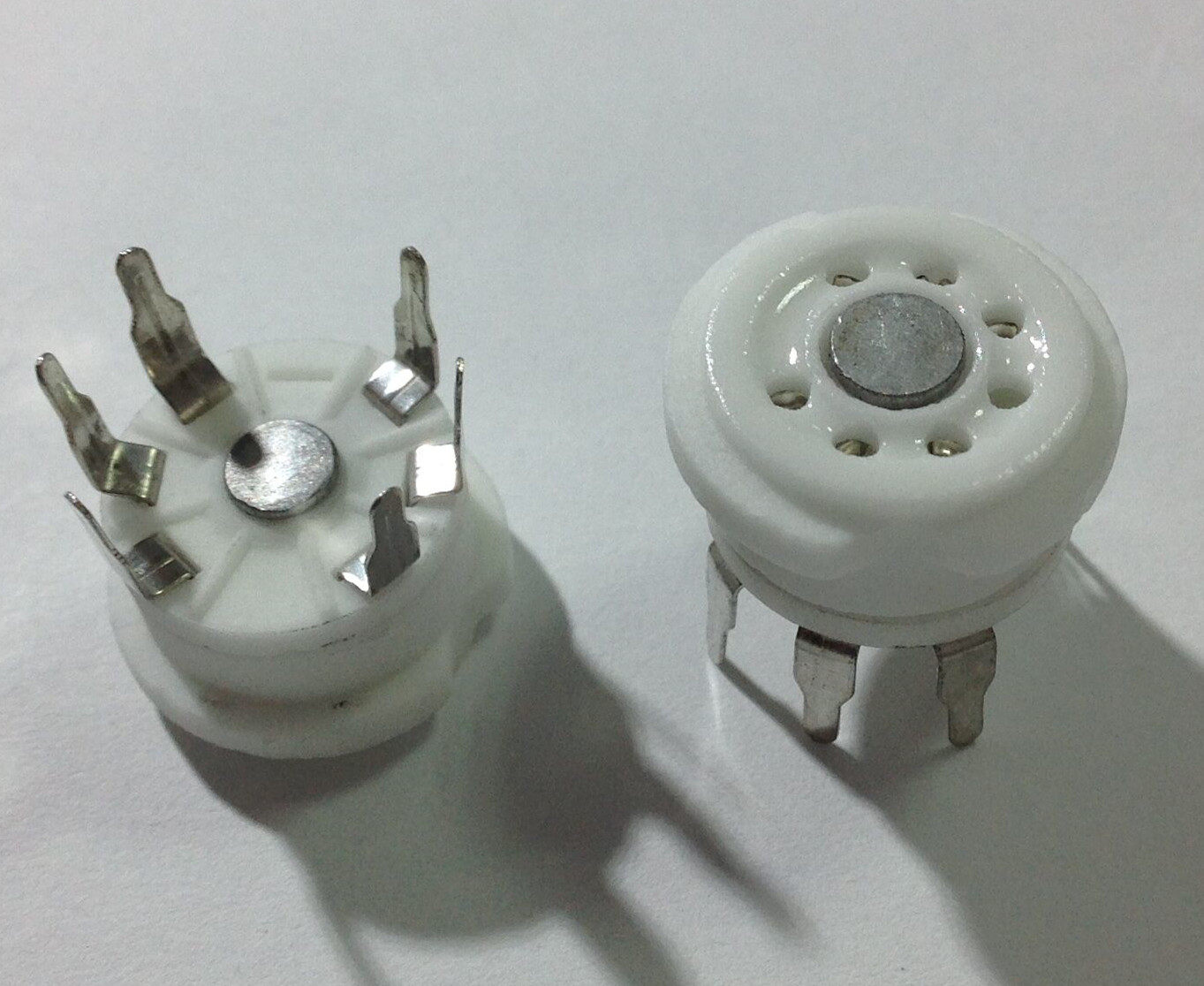 Tubular Gas Sensor Test Seat Seven Star Base Six Foot Terminals (ceramic material)