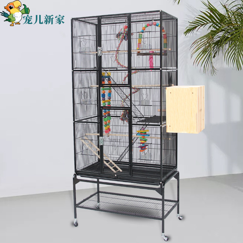 New luxury large parrot cage Villa bird cage breeding cage large large large large large large large large large large large large large
