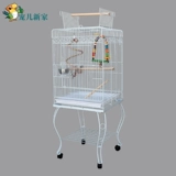 Роскошная плоская плоская -металлический металл большой попугайная клетка птичья клетка вилла Xuanfeng размножающаяся клетка рамка большой горизонтальный шелк