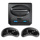 16-битная Sega sega home TV MD black card HD игровая консоль ностальгическая Youyou white book с двойной проводной ручкой mini 4