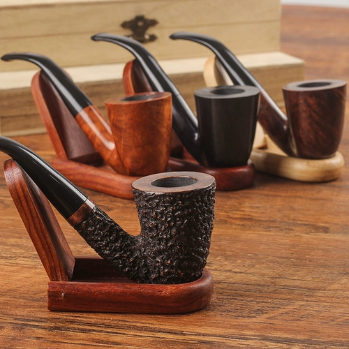 Ковша рога Shikinmu Работайте вместе с ручной фильтрацией дыма, ведром сигарет, во рту натурального каучука, сухим ковшом, средним числом