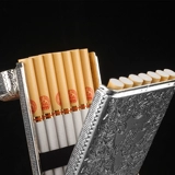 Табачная коробка ретро -три -открытые бирмингемские ванны вина в ванне Sancai Sankai Rough Smoking Men's Sugarette Caps Portable