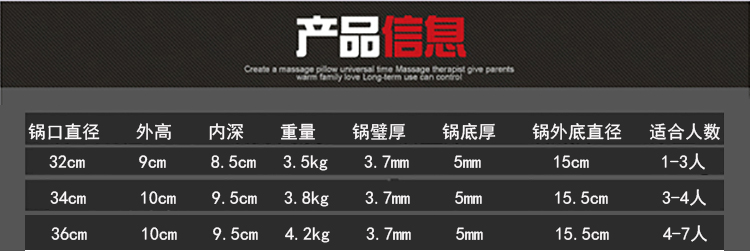 Gang dày 32cm36cm chảo lớn tai gang cũ nồi gang phẳng có sẵn không khói không dính chảo