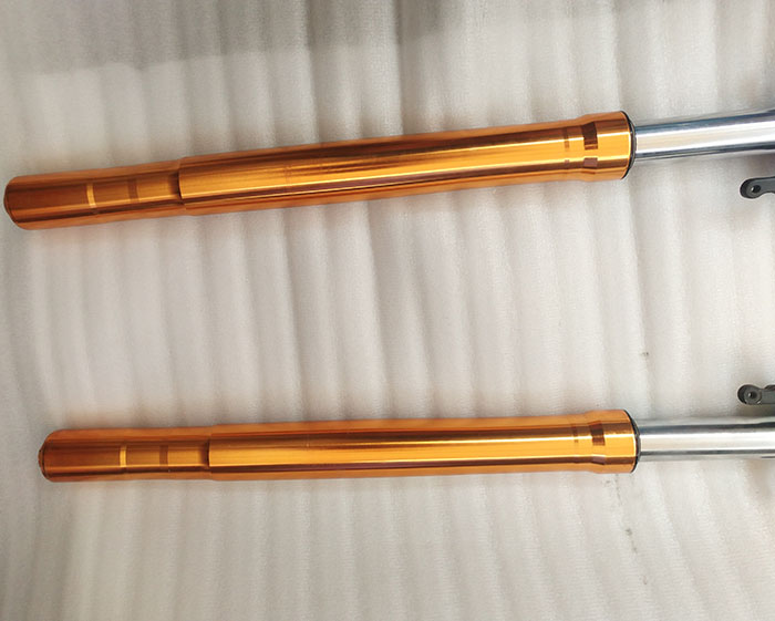 Golden Eagle sky xe thể thao sửa đổi ngã ba trước Golden Eagle sky sport sport nghịch đảo giảm xóc trước xe thể thao giảm xóc trước - Xe máy Bumpers giảm xóc sau xe máy