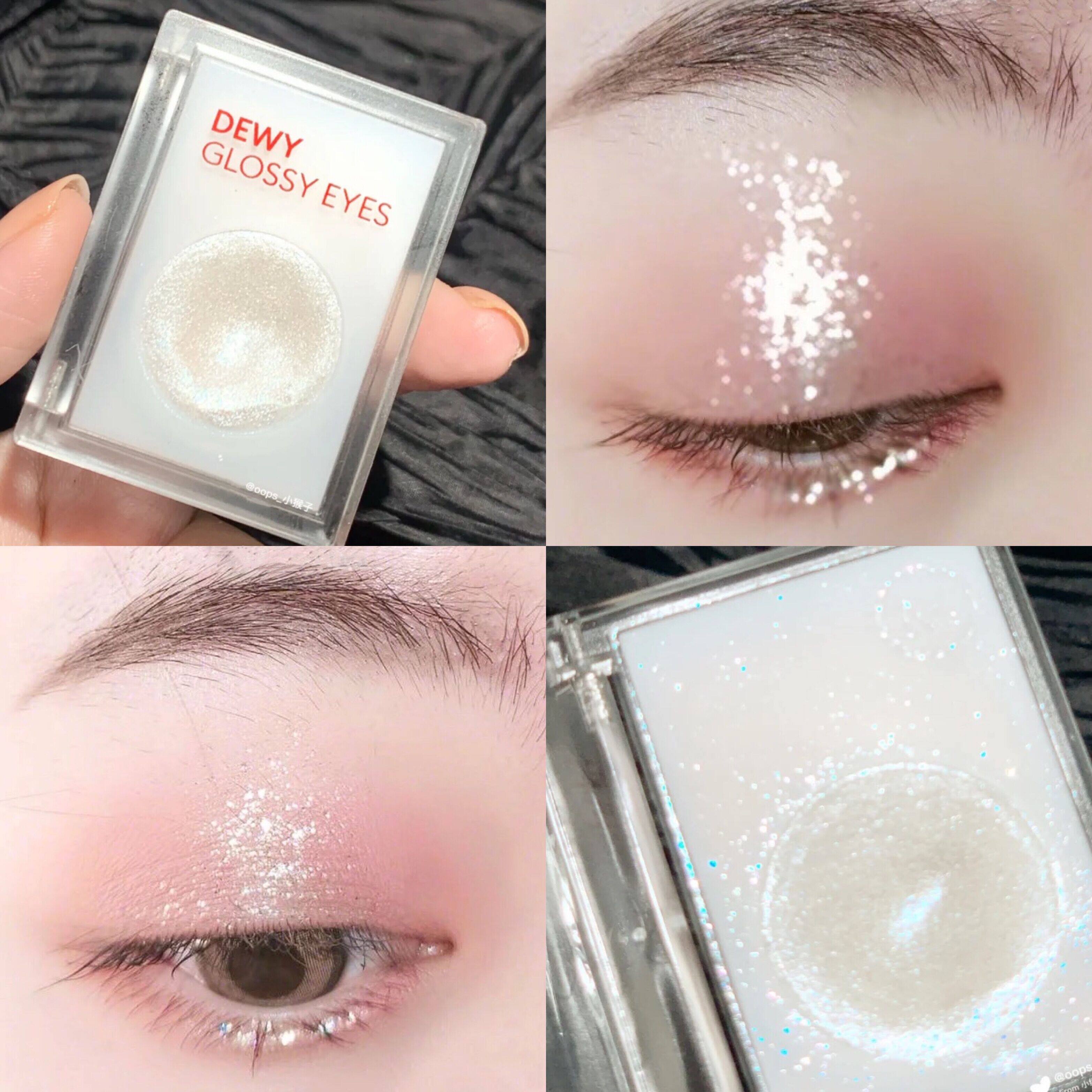 Missha riddle monochromatic eye shadow cream Bean Mud Diamonds High Light Pink Pearls waterproof bling ultra-Semitic