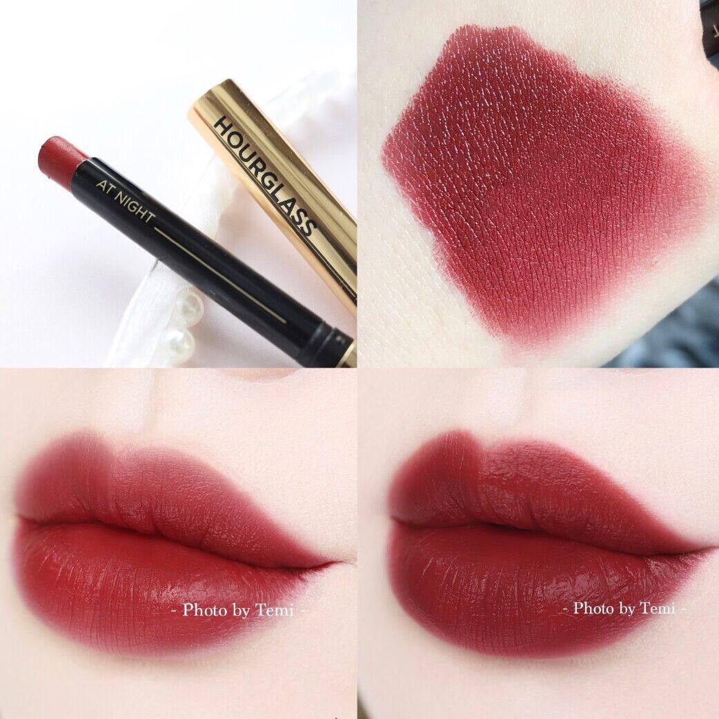 Hourglass Qi Wei same lipstick gold pipe lipstick lipstick at night ive been