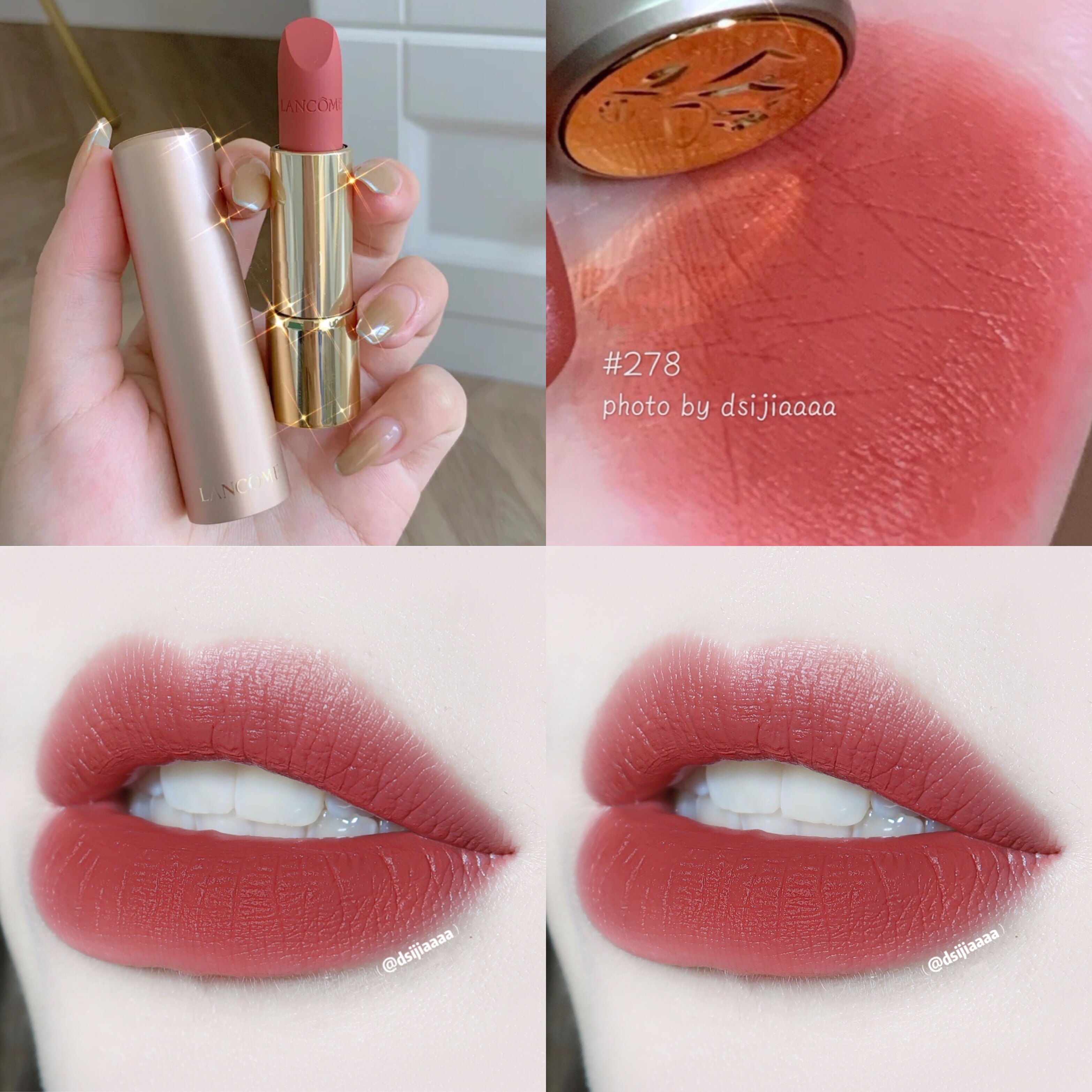 2020 New products Landry Autumn Winter Frosted Pink Gold Pipe 888 Lipstick Red Lipstick 169278155196274