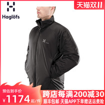 Haglofs matchsticks autumn and winter outdoor men warm jacket full zipper jacket 603747 European version