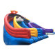 ສວນນ້ໍາທີ່ກໍາຫນົດເອງ inflatable rainbow slides inflatable pool bracket Slide Slider ລວມອຸປະກອນເຮັດໃຫ້ຂົບຂັນ