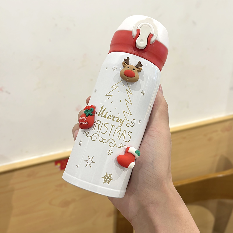 Simple insulation cup lady high value stainless steel cup students lovely portable couple Christmas gift cup