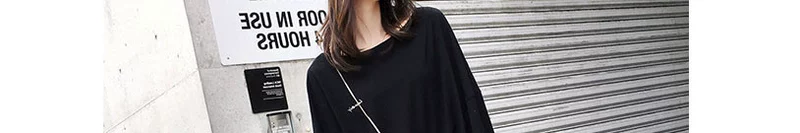 Zhang Beibei ibell Bà áo thun mới 2018 phiên bản Hàn Quốc của áo dài trùm đầu mùa thu buông lơi cổ tròn ngắn áo khoác thủy triều