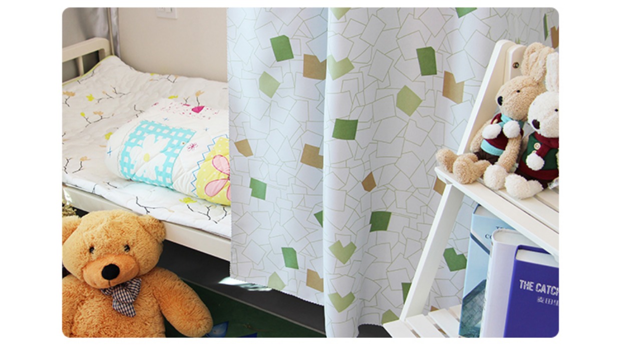 Ưu đãi đặc biệt phiên bản tiếng Hàn của phòng ngủ tập thể đơn giản tại trường đại học, giường ngủ cho bé trai rèm treo giường