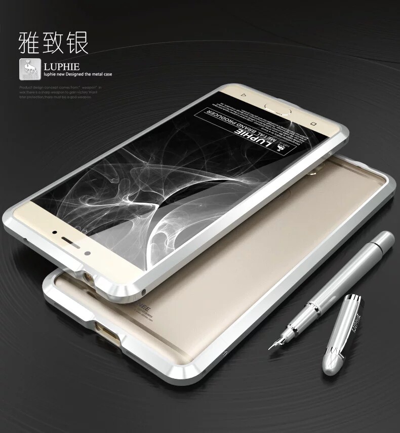 Luphie Blade Sword Slim Light Aluminum Bumper Metal Shell Case for Gionee M6 Plus & Gionee M6