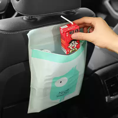 Car garbage bag Adhesive Type non-trace car hanging multifunctional storage trash can disposable vomiting cleaning bag
