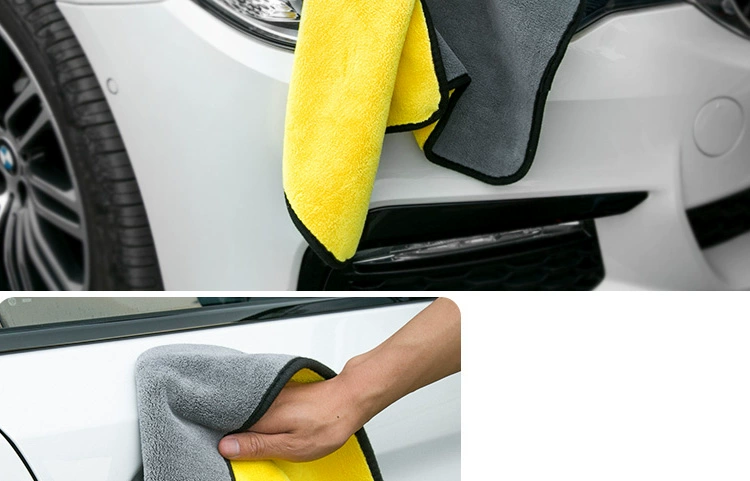 Khăn lau xe bằng vải lau xe có thấm nước dày không thấm nước mà không để lại vết rách xe - Sản phẩm làm sạch xe