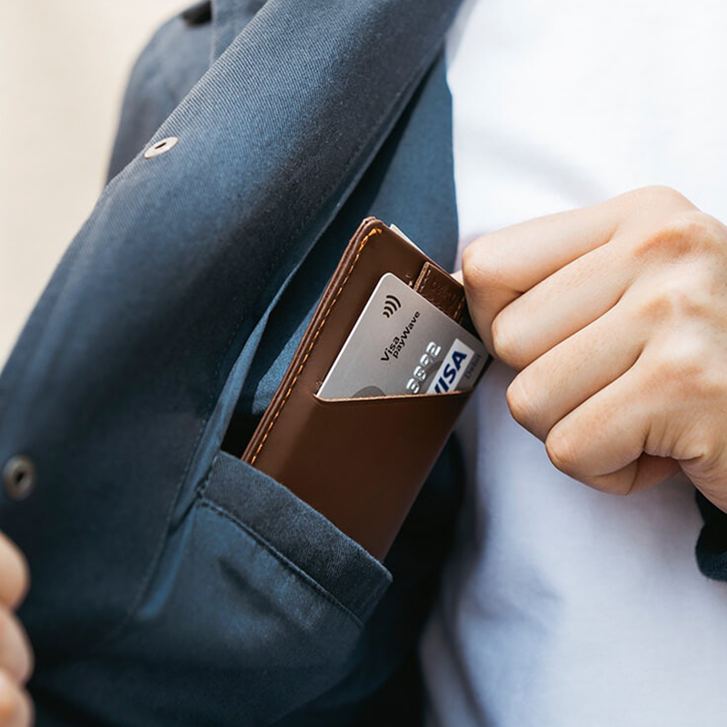 Bellroy Card Sleeve leather card bag Australia imported ultra-thin wallet men's portable card bag