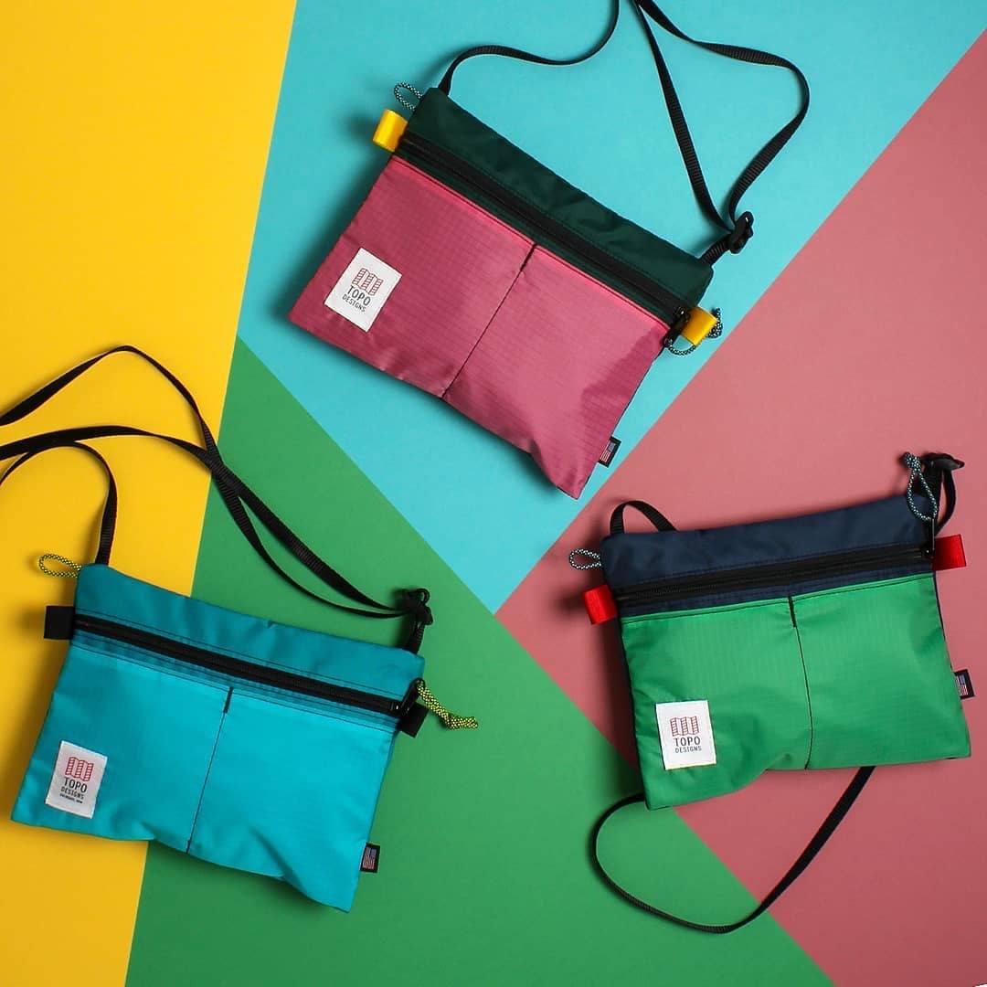 TOPO DESIGNS Carabiner Shoulder Accessory Bag Shoulder Bag Camera Bag