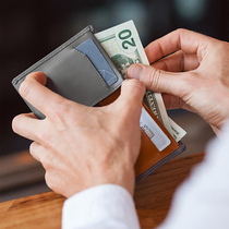 Bellroy Note Seleeve mens short and light wallet Australia imports genuine leather black card bag spot