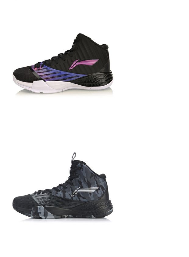 Cơn bão Li Ning 2019 Đàn ông Li Ningyun hấp thụ sốc phục hồi thực tế giày bóng rổ chiến đấu ABPP003 - Giày bóng rổ giày bóng rổ lining